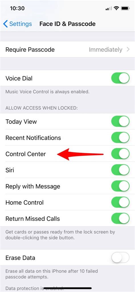 How To Disable Access To Control Center From Lock Screen