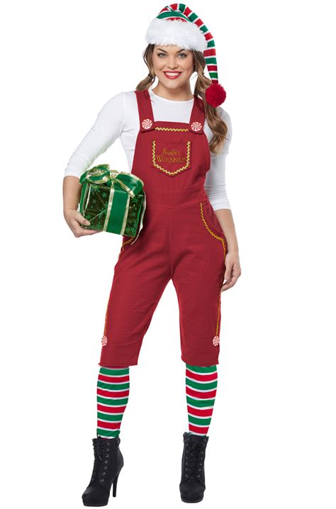 Santas Workshop Elf Adult Costume