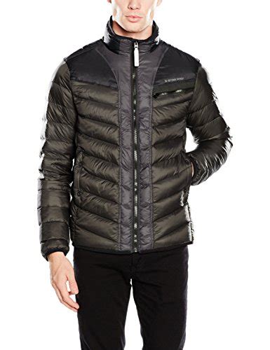 Troisième photo dans le cou pour pouvez voir de. G-STAR RAW Attacc Down Clr Blck Jkt, Blouson Homme