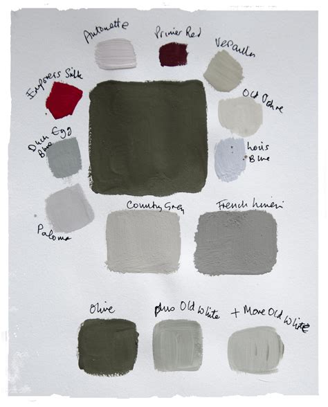 Chalk Paint In Olive Sketchbook Annie Sloan Colors Annie Sloan