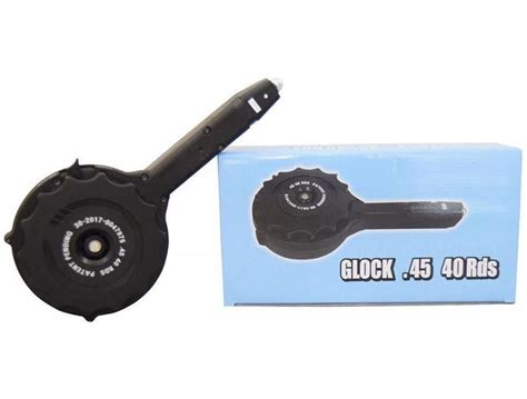 Rwb Glock 45acp Drum Magazine 40rd Gen 2 Fits All Double Stack
