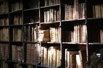 The Hermitage Dusty Bookshelves