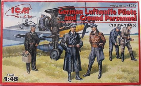 Icm German Luftwaffe Pilots And Ground Personnel 1939 1945 148 No48082