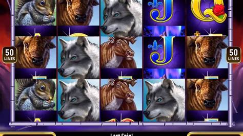 Winning Wolf Video Slot Game With A Free Spin Bonus Youtube