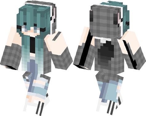 Minecraft Red Wolf Girl Skin Emaan Eastwood