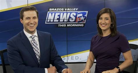 Love Is On The Air Husband Wife Duo Serve As Morning Anchor Team At Kbtx In Bryan College Station