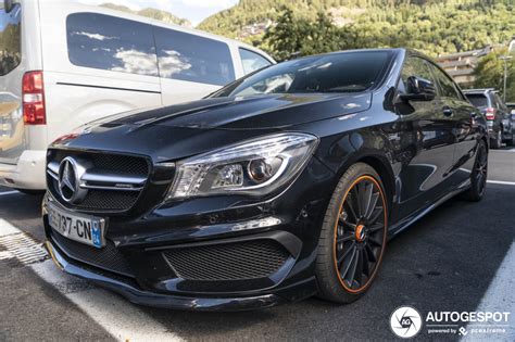 Read the definitive mercedes cla 45 amg 2021 review from the expert what car? Mercedes-Benz CLA 45 AMG OrangeArt Edition C117 - 9 ...