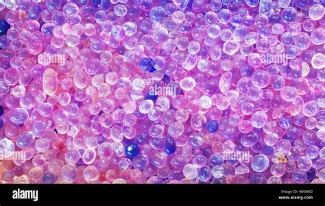 Indicating Silica Gel Desiccant That Has Turned Pink Stock Photo Alamy