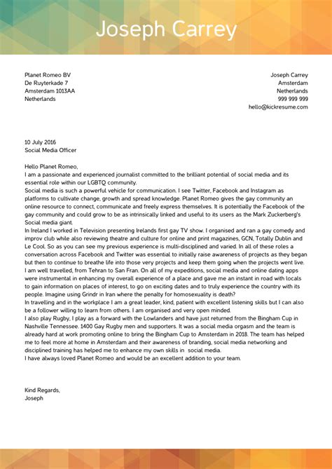 Social media manager cover letter (text version). 10 Cover Letter Samples From Jobseekers Who Got Hired at ...