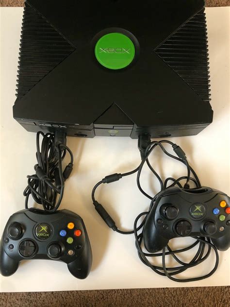 Original Microsoft Xbox Video Game System With Controller Icommerce