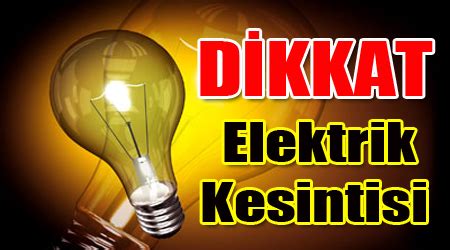 .çalışmaları elektrik kesintisi programı' kapsamında enerji verilemeyecek yerlerin listesine gün, il ve ilçe planlı (bildirimli) kesinti; Kars'ta Elektrik Kesintisi
