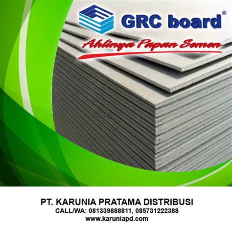 Grc board / papan grc 122x244 merk tripleboard sni: Distributor GRC Board - KARUNIAPD.COM - 081339888811 (WA)