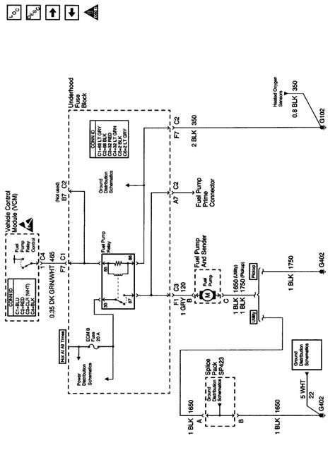 2000 S10 Fuel Pump Wiring Diagram