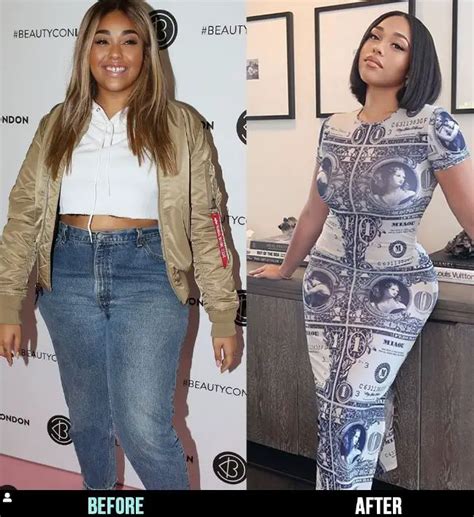 Jordyn Woods Slammed For Before And After Weight Loss Photos