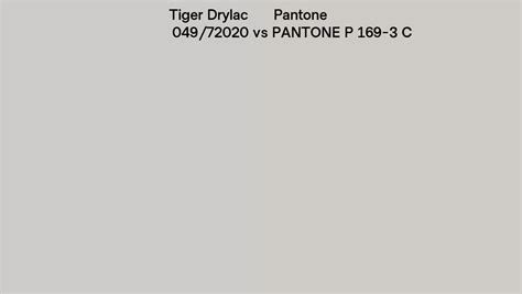Tiger Drylac Vs Pantone P C Side By Side Comparison