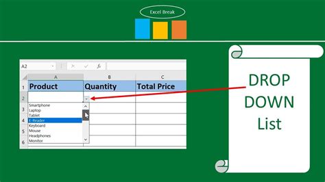 How To Create Interactive Drop Down List In Excel Printable Templates