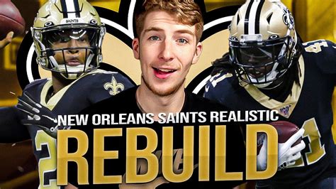 New Orleans Saints Realistic Rebuild In Madden Youtube