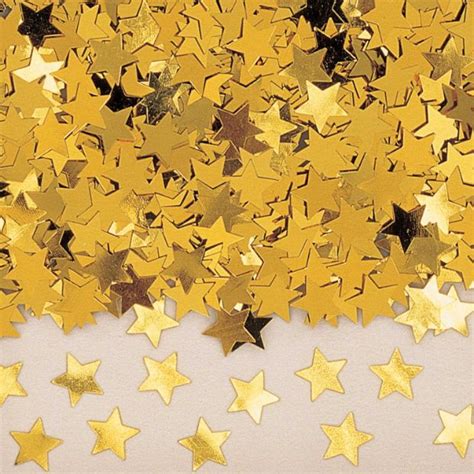Gold Star Confetti Stardust Table Decoration Party Save Smile