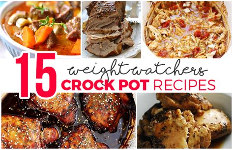 This crock pot dish by weight watchers is all that and healthy too! 15 Weight Watchers Crock Pot recipes with SmartPoints ...