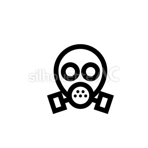 Gas Mask 138663 Free Download Silhouetteac