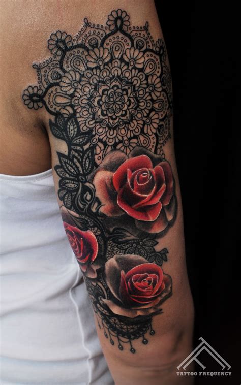 Tetovēšanas Salons Tattoofrequency Mandala Tattoo Sleeve Lace Sleeve