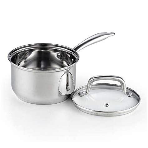 Cook N Home 2606 Cook N Home 8 Piece Stainless Steel Cookware Set