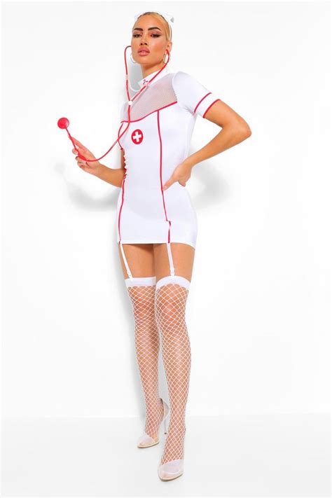 Halloween Sexy Nurse Costume Boohoo Uk