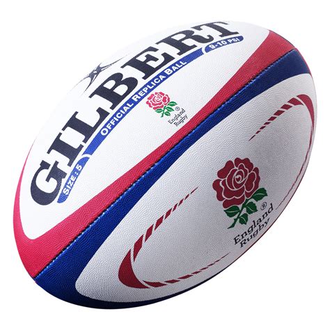 Gilbert England Rugby Ball Size 5 Official Balls Sent Inflated Rugby