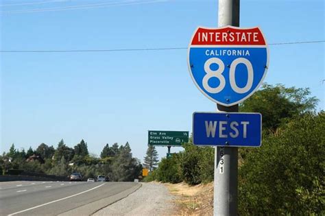 California Interstate 80 Aaroads Shield Gallery Interstate Highway