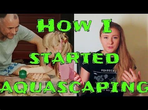 How I Started Aquascaping YouTube