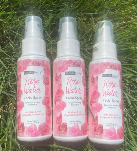 Beauty Treats Rose Water Facial Spray Etsy