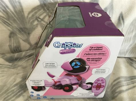 Wowwee Chippies Chippette Robotic Pet Dog Toy Pink Remote Controlled