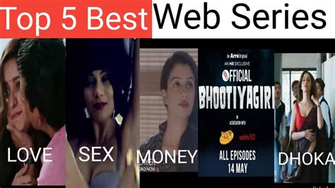Top 5 Adult Web Series In Hindi L Adult Web Series L Top Indian Adult
