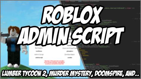 Admin Scripts Roblox