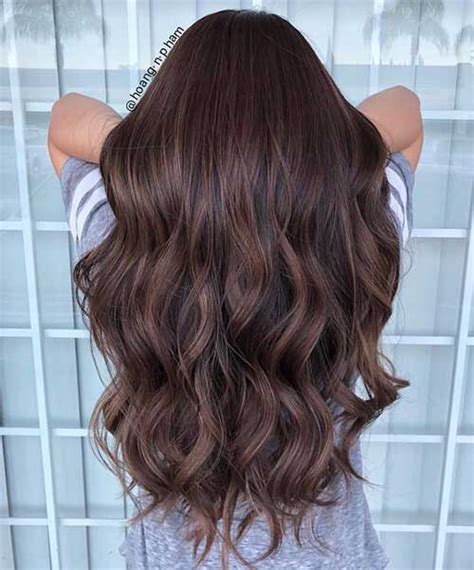 Best 20 Chocolate Brown Hair Color Hairstyles And Haircuts Lovely