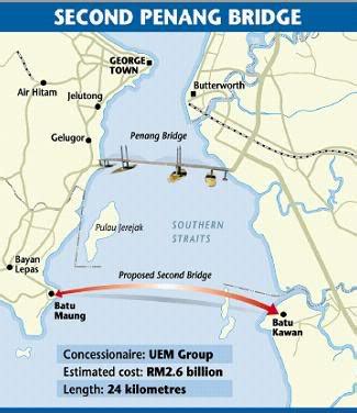 Savesave isu kestabilan jambatan kedua pulau pinang for later. ASAM GARAM KEHIDUPAN: Jambatan Kedua Pulau Pinang akan ...