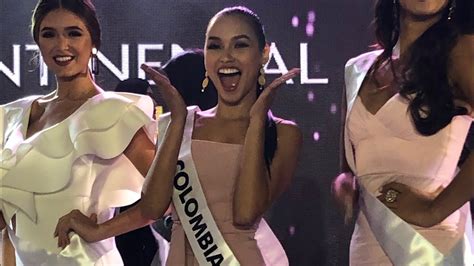 Miss Intercontinental 2018 Press Presentation Americas Youtube