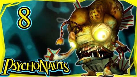 Lets Play Psychonauts Part 8 Lungfishopolis Gameplaywalkthrough