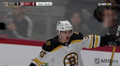 Ice Hockey Hug  By Nhl Find And Share On Giphy