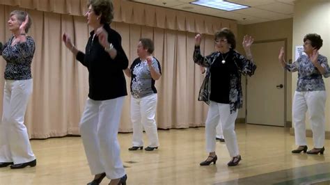 Line Dance Basic Beginner At The Concord Senior Center In Concord