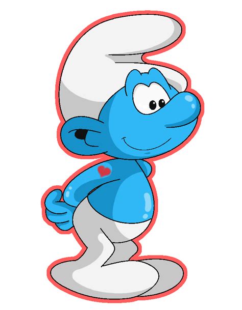 My Hefty Smurf By Kiss The Iconist On Deviantart