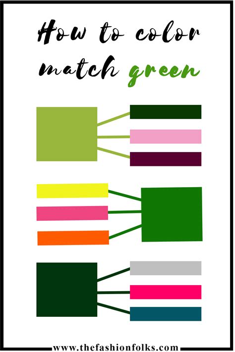 Color trends make it especially easy to remain on trend, even on a casual day. How To Color Match Green (The Color of the year) | The ...