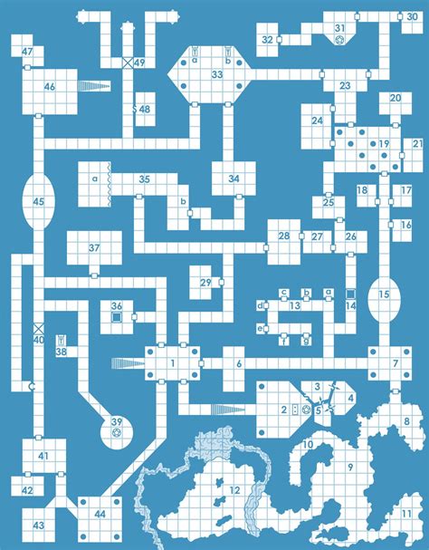 Fantasy Map Making Blue Game Pathfinder Rpg D D Maps Dungeon Maps