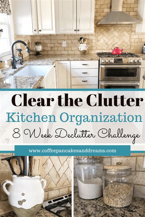 Clear The Clutter Challenge Kitchen Organization Week 1 Coffee