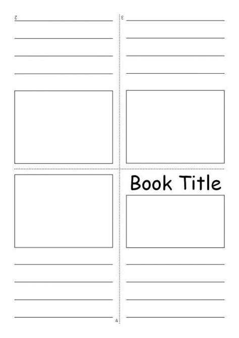 Editable Fold Over Mini Book Templates Sb7366 Sparklebox Book