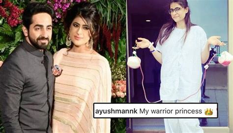 Ayushmann Khurrana S Wife Tahira Kashyap Detected With Breast Cancer He Calls Her Warrior Princess