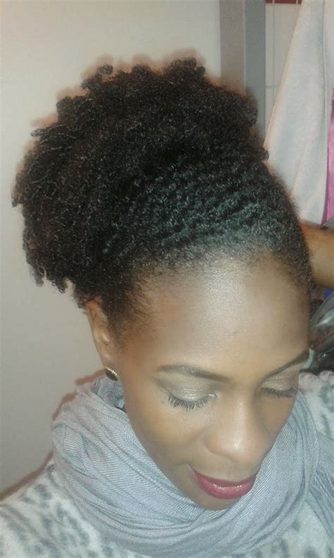Moisturize your hair with water, you can thoroughly spritz it. Natural hair update! - Grow African Hair Long GAHL