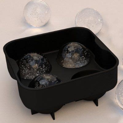 Macallan japanese ice ball maker. Sphere Ice Ball Maker - Classic Black Silicone Ice Ball ...