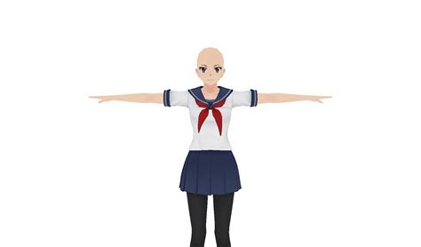 Fully Ripped Yandere Simulator Mmd Models Wip By