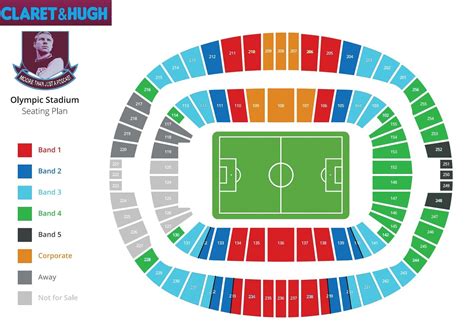 West Ham United Stadium Seating Plan